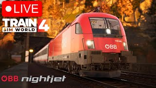 Nightjet über die Semmeringbahn! | TRAIN SIM WORLD 4 | LIVE