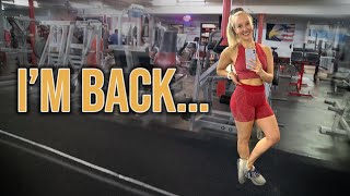 LEG DAY WORKOUT | GETTING BACK TO BIKINI BODYBUILDING