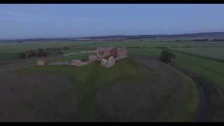 Duffus Castle in Moray Scotland