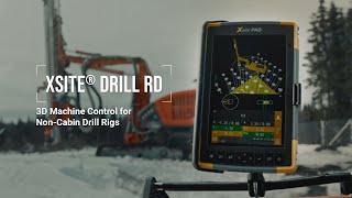 Xsite® DRILL RD - 3D Machine Control for Non-Cabin Drill Rigs