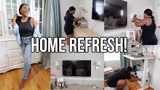 FALL HOME REFRESH! DECORATE, CLEAN & ORGANIZE WITH ME, NEW DECOR & UPDATES, TEMU HAUL, UPDATE MY APT