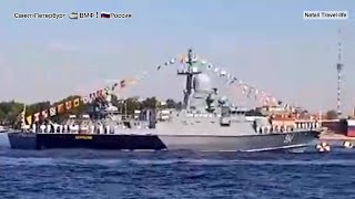 🛳 Парад кораблей ДЕНЬ ВОЕННО - МОРСКОГО ФЛОТА  РОССИИ 🇷🇺 САНКТ-ПЕТЕРБУРГ! ❤️🚢