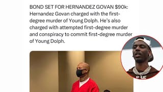 Young Dolph Update Govan Hernandez Granted 90k Bail How long before Young Dolph Hittas Cash him out