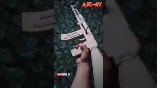 DIY AK-47 How To Make  Cardboard Gun