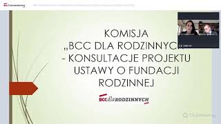 Komisja BCC dla Rodzinnych: konsultacje z  przedstawicielami rządu ws. ustawy o fundacji rodzinnej