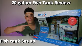 20 Gallon Fish Tank For $79.00  Review and Setup Petmart