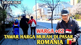 JALAN JALAN DI PASAR TULCEA ROMANIA ‼️ ORANG INDONESIA PANDAI TAWAR HARGA