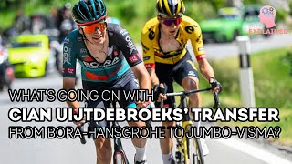 What's going on with Cian Uijtdebroeks’ transfer from Bora-Hansgrohe to Jumbo-Visma?