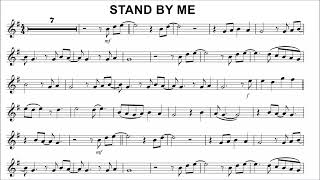 Easy Alto Saxophone Play-along - Stand By Me - Ben E. King - with sheet music