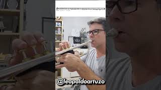 Estude pouco, toque bonito, #Trompete Vídeo 77  #trompeta #trumpette #trumpetsongs #trompetista