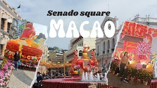 Senado Square / San Malo CNY display Macao🇲🇴 #macaotouristspot #Macaovlog #MarNiesTVAdventure