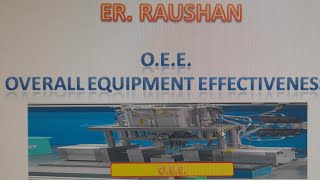 How can calculate O.E.E. = Oerall Equipment Effectiveness with Practical example