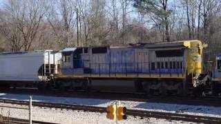 CSX F736 returning back to Milan yard