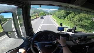 POV Driving MAN TGX 18.440 #4 Romanian