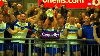 ERRIGAL CIARAN LIFT THE CUP AFTER BEATING TRILLICK IN THE 2024 TYRONE CLUB FOOTBALL FINAL - IRELAND