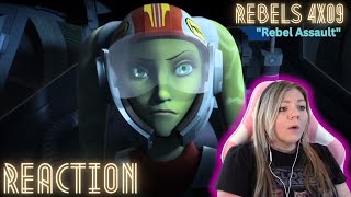 HERA NOOOO! Star Wars Rebels 4x09 "Rebel Assault" - reaction & review