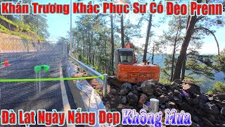 Khẩn Trương Khắc Phục Sự Cố Đèo Prenn Đà Lạt Ngày Nắng Đẹp