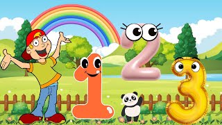 Learn 1 to 10 Numbers | 123 Number Names | 1234 Counting for Kids | Cartoon Video | Counting 1 to10