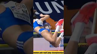 women pole vault jump championships #shorts #youtubeshorts #olympicsport #athlete