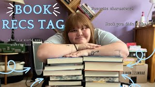 Book Recommendation Tag📖 || all of the books I love and hate✨