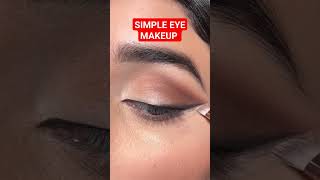 Simple Eye Makeup#shorts#eyemakeuptutorial #youtubeshorts