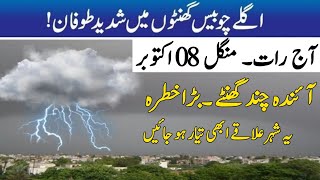 Massive Rains in many cities of Pakistan have started| All cities name| Pakistan Weather report