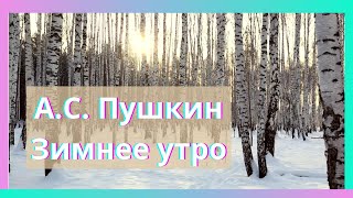 Мороз и солнце день чудесный Зимнее утро стихотворение Александра Сергеевича Пушкина 1829 год