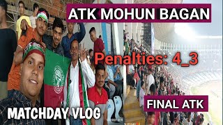 ATK Mohun Bagan VS Hyderabad FC Matchday Vlog. Semi Final 2 Straight From Salt Lake Stadium 🏟🏟