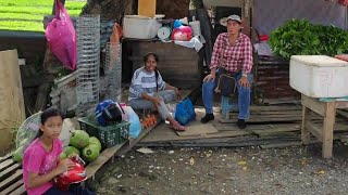 Suasana Jualan Ikan Basung Kampung Batu2 Tawau