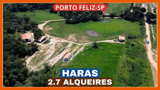 Haras de 2.7 alqueires à venda em Porto Feliz SP.