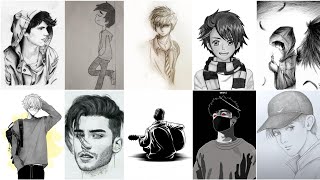 Sketch dp photo for boys | Boys Sketch photo/images/pics/pictures | Boys Cartoon photo