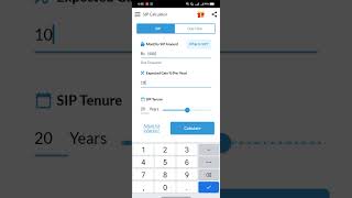 best sip calculator for mutual funds #stockmarket