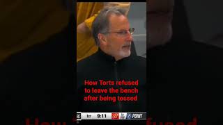 Philadelphia Flyers Coach Torts Gets  A Game Misconduct #nhl