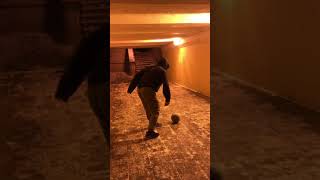 Зимний вайб | Street football skills