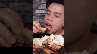 PORK HAMONADO #filipinofood #filipinofoodmukbang #YOUTUBESHORT #HUNGRYMICHAEL