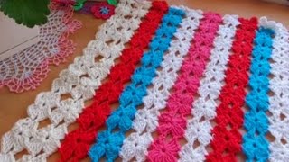 ☘️Crochet pattern☘️Clover☘️Crochet doily☘️Клевер Узор крючком ☘️🌸🌸🌸