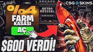 BEDELLİ PARASI KATLAMA 1 - CSGOSKİNS 150$ GERÇEK BAKİYE KATLAMA - 150$'DAN 600$'A- BIÇAK FARM KASASI