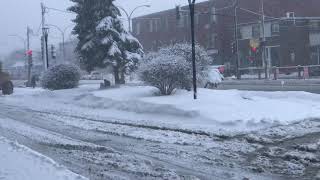 Montreal snow storm today