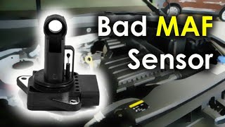 SYMPTOMS OF BAD MAF SENSOR | Mass Air Flow Sensor