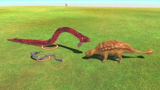 TITANOBOA  &  ANACONDA VS EVERY UNIT Animal Revolt Battle Simulator