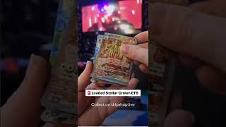 LOADED STELLAR CROWN ETB 🤯 8 Total SIRs & Two Terapagos!