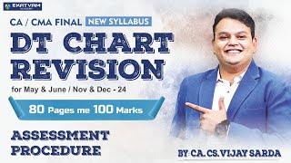 DT ChartRevision | Assessment Procedure | CAFinal & CMAFinal |DT Marathon #cafinaldt #dt #vijaysarda