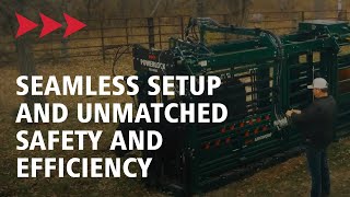 Powerlock 108 Series | Portable Cattle Handling Systems | Hydraulic Chute | Arrowquip