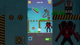 Head Monster - Move Survival  #level 199 - 201 #skibiditoilet #games #shorts