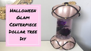 Dollar tree DIY/glam pumpkin lamp