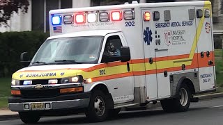 St. Clare’s Health System EMS/Ambulance & University Hospital Newark, NJ EMS/Ambulance Responding