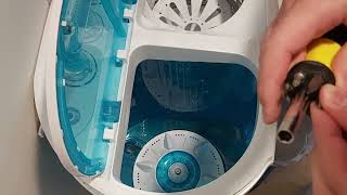 Disassembling/Cleaning "Zeny" Portable Washer and Detergent Tip for Odor