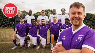 Roman Kemp Trains with Refugee Football Team | Sport Relief