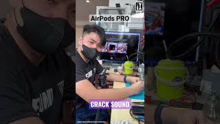 AirPods PRO sound crack repair #airpods #airpodsrepair #airpodspro