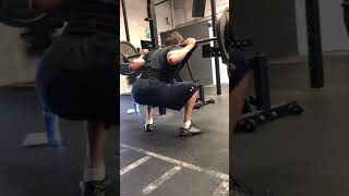 220lbs x5 squat